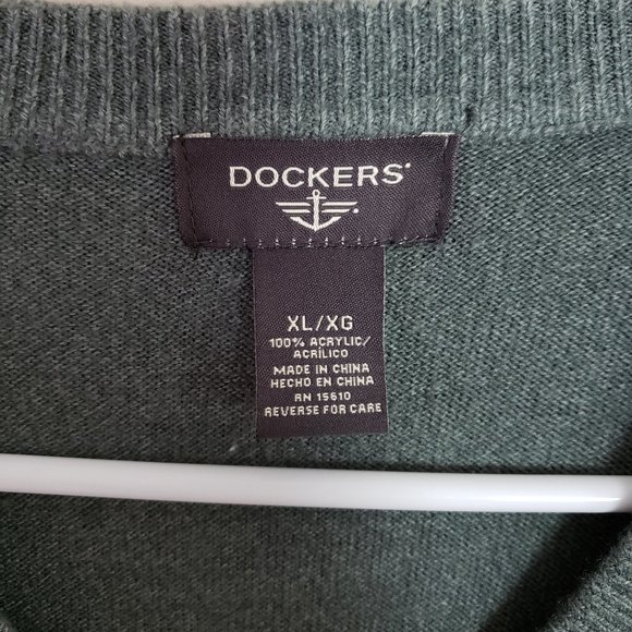 DOCKERS MEN'S PULL OVER CASUAL SWEATER SIZE XL - Picture 9 of 11